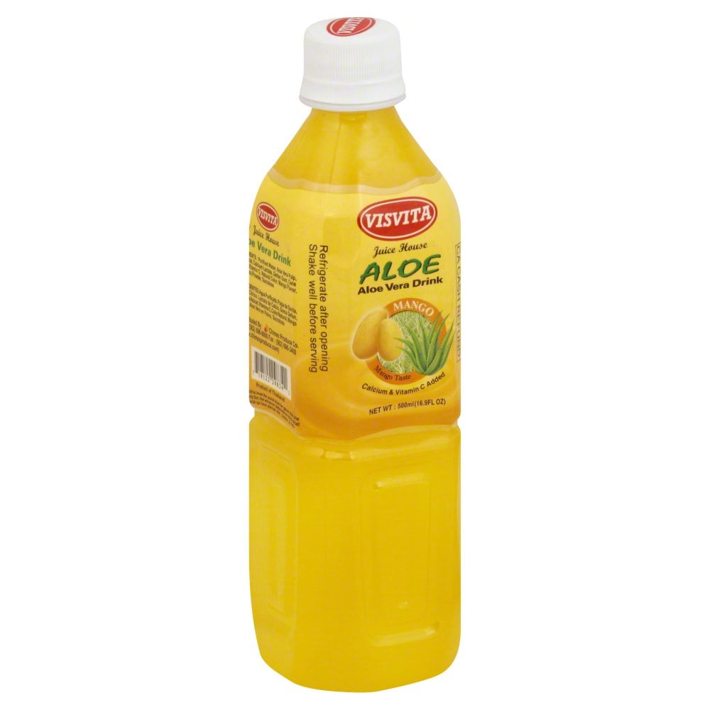 Visvita Mango Aloe Vera Drink 16.9 oz