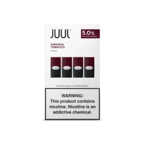 JUUL Virginia Tobacco Pods 5% Nic 4 Pack