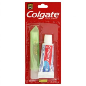 Lil' Necessities Colgate Toothbrush & Toothpaste Travel Pack