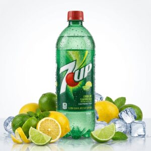 7 UP Soda Lemon Lime 1 Liter 33.8 Fl Oz