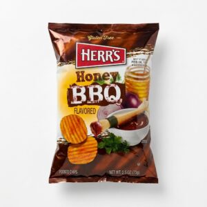 Herr's Honey BBQ Flavored Potato Chips 2.5 oz - 71g