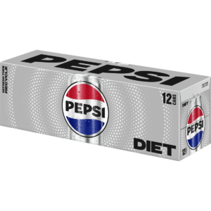 Pepsi Diet Cola Soda Pop 12 Fl Oz Cans