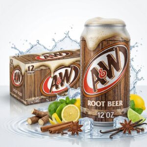 A&W Root Beer 12 Pack Cans