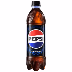 Pepsi Cola Zero Sugar Soda Pop 16.9 Fl Oz Bottles